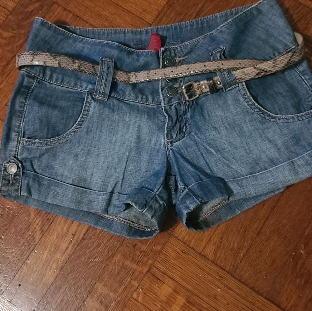 Jean Shorts W Cuff, Low Rider SZ 27 - Picture 5 of 10